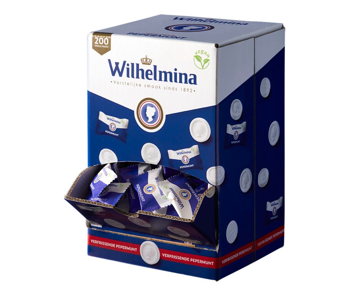 Fortuin Wilhelmina Pepermunt 200x5gr